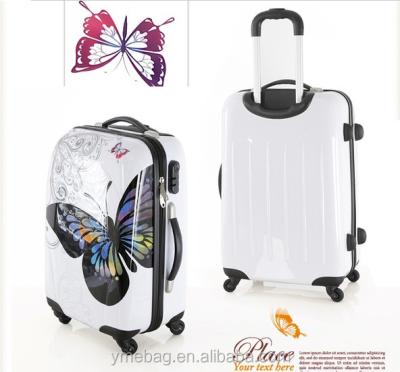 China Sports Customized Liner Travel Trolley Luggage&backpack /Holiday/ Travel/Business School Gifts ABS+PC With Universal Wheels for sale