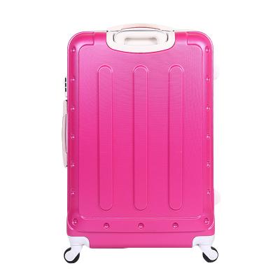 China Latest Design Waterproof Dirt Proof ABS Travel Trolley Luggage Suitcase Bags for sale