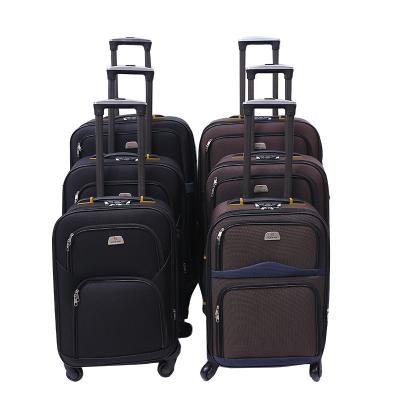 China Hot Sale 3pcs Waterproof Dirt Proof Travel Luggage Sets Waterproof Oxford Luggage Set Suitcase for sale