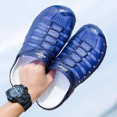 China QY-CUSTOM New Product Lightweight Jelly Sandals Men Clogs Classic Men's Clogs Lightweight Gardening Shoes for sale