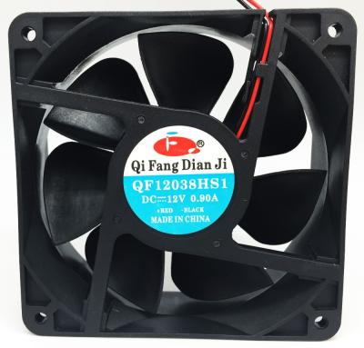 China Computer DC 12V 24V 48V DC Motorcycle Fan QF12038 120x120 120mm Heatsink Fan for sale