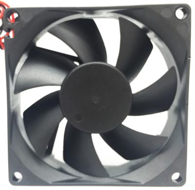 China DC 24V 12V 80x80x25 Air Cooling High Power Supply 80MM Axial Fan For Stage Light for sale