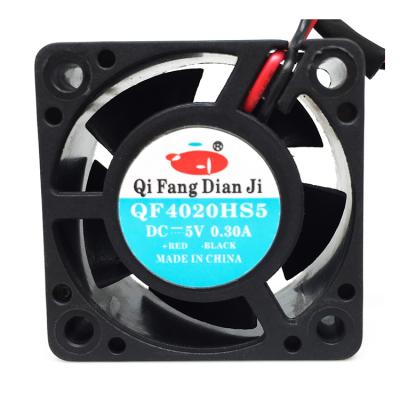 China Good Quality 40mm Mini 5v 40x40x20 40mm Fans DC Qifang Stores Material Building Cpu Fans For Oily Ball Clothes Dryer Low Noise for sale