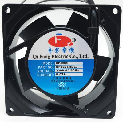 China Hotels 4 Inch 9225 Axial 110v 220v 380v Computer Fan 92x92x25 Air Cooling Fan 92x92x25 Axial Fan Cabinets 2400RPM for sale