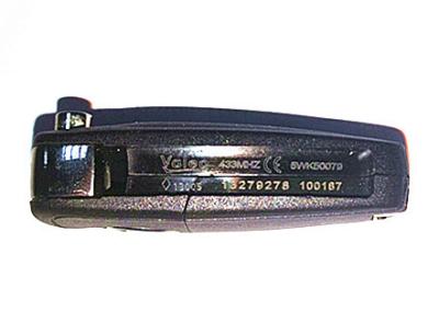 Κίνα 433MHz 2 κουμπί 13279278 βασικός FOB Vauxhall βασικός μακρινός Vauxhall για τα διακριτικά/Zafira Γ προς πώληση