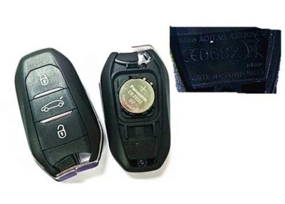 China Keyless Uhrkette des Eintritts-CE0682/Peugeot-Fernschlüssel 2011DJ1873 433 MHZ mit Blatt Valeo A01TAB zu verkaufen