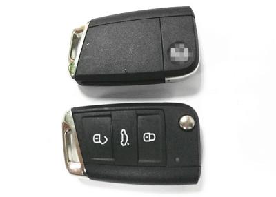 China 5G6 959 753 AG Flip Key Fob 3 Button Remote Key For VW Volkswagen GOLF for sale