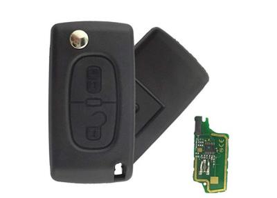 China 2 Buttons Remote Flip Auto Key Fob CE0536 433Mhz 46 Chip PCF 791 for sale