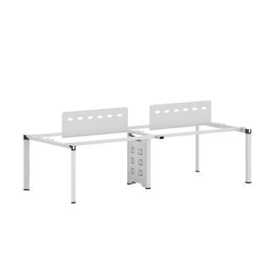 China Modern High Quality Steel Structure Multi-Person Office Desk Furniture Desk Table Frame for sale