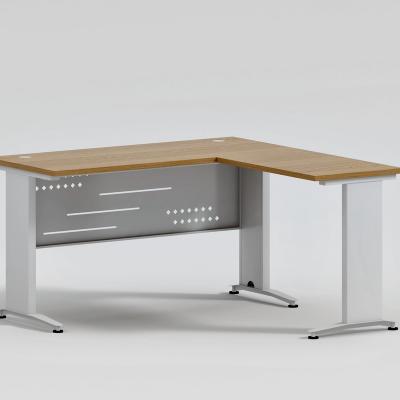 China Modern Order Metal Table Online Frame L Shape Simple Modern Office Table for sale