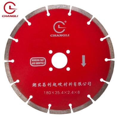 China Super-hard High Strength 65mn High Speed ​​Steel / 180 Mm Best Seller Wide Speed ​​Diamond Concrete Blade for sale