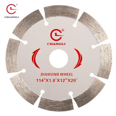 China Direct Selling 65mn High Speed ​​Steel / Diamond Tools 114 Mm 4 Inch Cutting Granite Diamond Saw Blade for sale