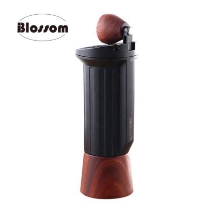 China Viable Manual Grinder Mechanism Coffee Mill Italian Style Coffee Grinder Aluminum Alloy Body With Skin The Handle for sale