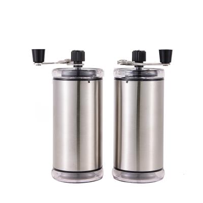 China Manual Coffee Bean Grinder Manual Stainless Steel Grinder Car Ceramic Coffee Grinder for sale