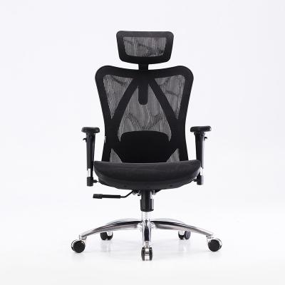 China Free Sample 2022 New Product Sihoo M57 ergonomic chair 3D adjustable High back mesh chair with headrest for sale