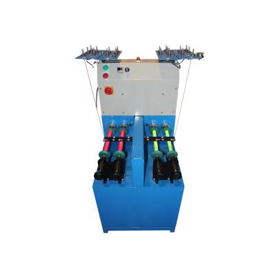 China Textile braiding machine High speed and stable winding machine Semi Automatic four head for sale