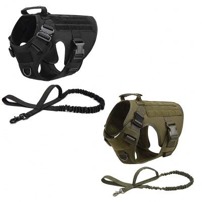 China Large Padded Wholesale Reflective Outdoor Training Harness Dog Harness for sale