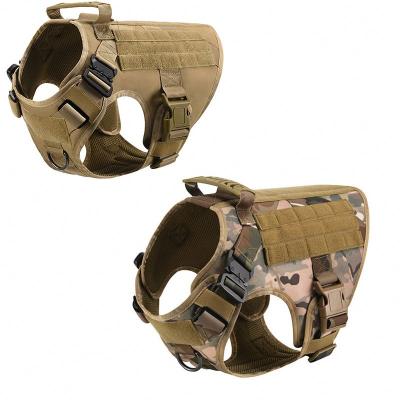 China Padded Custom Adjustable No Pull Dog Harness Vest With Handle for sale