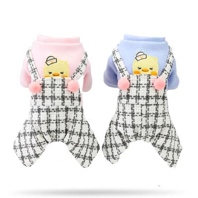 China Newest Sustainable Pet Apparel Female Dog Clothes Soft Cotton Dog Plush Pet Warm Coat Winter for sale