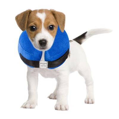 China Wholesale Custom Protective Inflatable E-Collar Padded Elizabeth Collar Pet Wound Recovery Protection for Dogs and Cats for sale