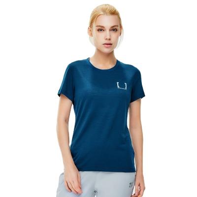 China High Quality Women's Merino Wool Graphic T-shirt Good Price SN Breathable Breathable Sale T-shirt for sale