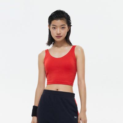 China Other Hot Sexy Cross Yoga SN Moisture Control Merino Wool High Quality Red Sports Bras For Women for sale