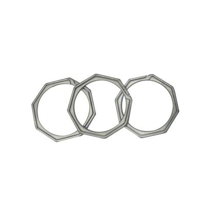 China Global Titanium Alloy Accessories Ring Buckle Titanium Alloy Horseshoe Head Chain Pendant Accessories for sale