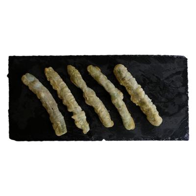 China Best export cooked good choice for buffet delicious pre fried green sword bean tempura for sale