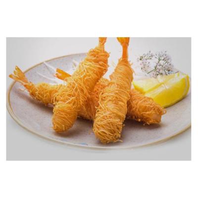 China Cooked Delicious Hot Products Fast Food Tempura Frozen Fried Breaded Shrimp Quickly for sale