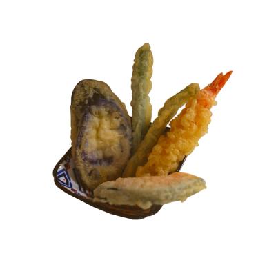 China Wholesale Healthy Delicious Snacks Food Organic Vegetarian Eggplant Tempura for sale