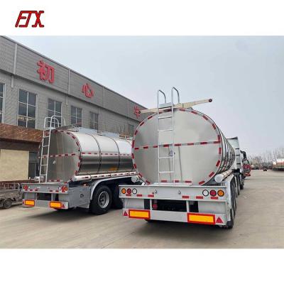 China High Quality Low Price 4 Compartments 3 Axles Trailer Parts Carbon Steel Fuel Oil Or Water Transport Tanker Semi Trailer for sale