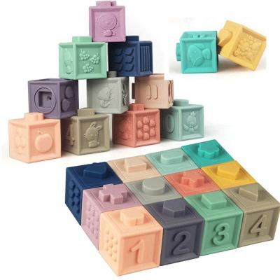 China Educational Toys Children's Toy Popular Block Block Toys Wooden PVC Block Toys Suitable For Puzzle Games for sale