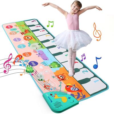 China Toy Music Carpet Baby Piano Keyboard Mat Music Play Blanket DanceMat Piano Pkaying Mat For Kids for sale