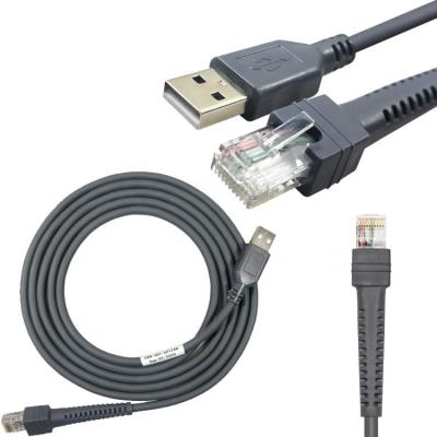 China Trenzado protegido mecanografíe un cable USB de datos para el escáner DS2208 de la cebra en venta