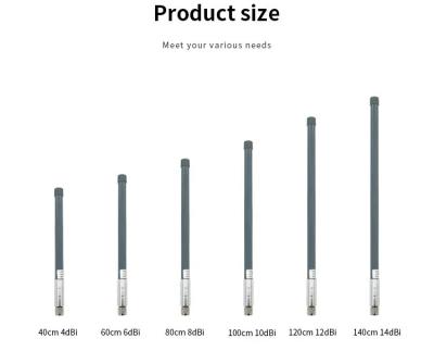 China Fiberglas-von der Luftameise Kommunikation des Heliums FRP drahtlose 868MHz 915MHz LoRa 2.4G 4G 5G G/M 5.8dbi 15dbi Doppelbandim Freien zu verkaufen