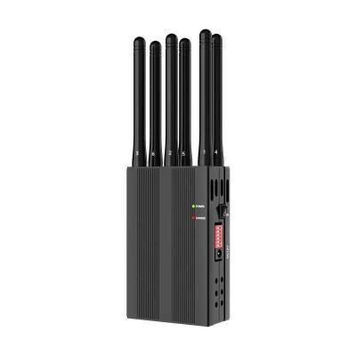 China Portable Handheld 10 12 Antennas Blocking 2G 3G 4G GPS WIFI Mobile Anti-Spy Device 2.4G 5G Scanner RF Signal Detector Re for sale