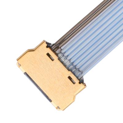 China LVDS-Kabel Kabellinie UY 10P 0,35 mm Pitch I Pex 20857-010T-01 Kabelbaugruppen für Ipex Mikrokoaxialkabel zu verkaufen