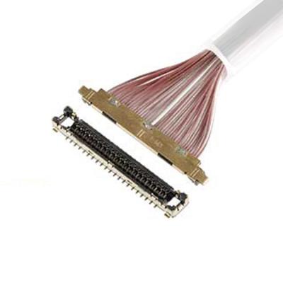 China Ipex Lcd Edp-Kabel auf Abmessung von 0,25 mm Ipex Kabel-Ux Ii 30p Mikrokoaxialkabel 20531 030t 02 Mikrokoaxialkabel zu verkaufen