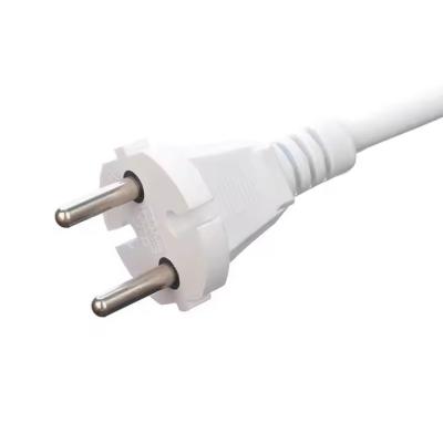 China Factory Direct VDE 10A Quality Power Cords Extension Cords White 2 Pin Plugs & Sockets For Home Appliances Power for sale