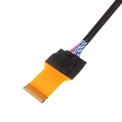 China LVDS FPD Link Cable 51 Pin LCD Extension Cable With ISO9001 2008 Certification for sale