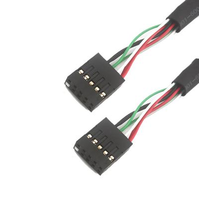 Cina 2.54mm Dual USB cablaggio industriale Bb To Sbc 10 POS MOLEX 22552101 Cavo in vendita