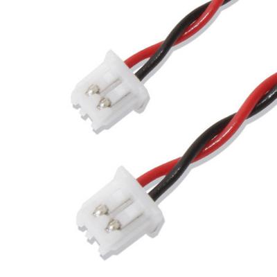 China JST PH 2.0 conector UL1007 negro rojo cable personalizado y ensamblajes de arneses de alambre en venta