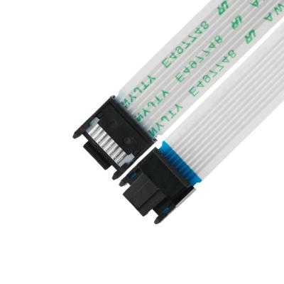 中国 FFC/FPC IS100-L08T-C46-C 黒からHS100-L08N-N62 黒のLED FFC拡張ケーブル 販売のため