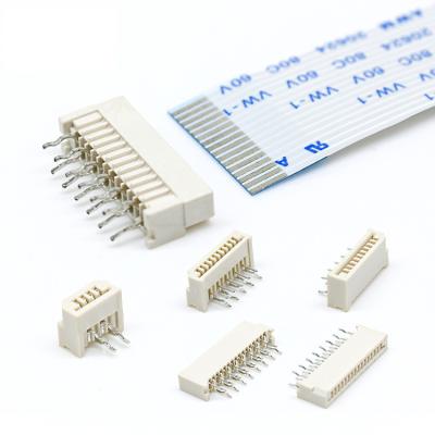 중국 사용자 지정 1.25mm Pitch Awm 20624 80c 60v Vw 1 FFC FPC 커넥터 16 24 45 80 핀 와이어 해운스 유연한 평면 케이블 PCB 소켓 판매용