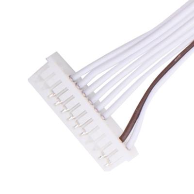 China Factory 0.80mm 8 Pin PVC LVDS Cable Assembly Harness JST SHR-08V-S-B for sale