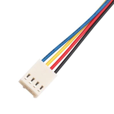 China Fabrica personalizada JST JH 2.5mm 4-Pin Molex 4-Wire Fan Y Cable Assembly Lvds 4-Pin Conector Cable à venda