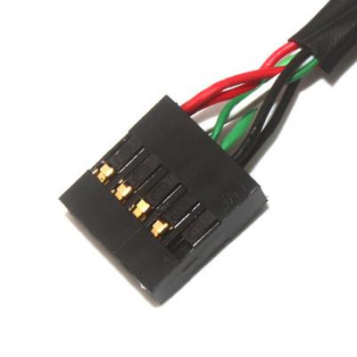 Κίνα 10 Pin 30 AWG 2.54mm Pitch Molex Συγκρότημα καλωδίου 150mm μήκος Molex 22-55-2101 προς πώληση