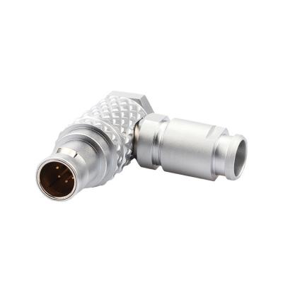 China Factory Industrial Control Connector B Series T3 5Pin 90°Right Angle Circular Connector for sale