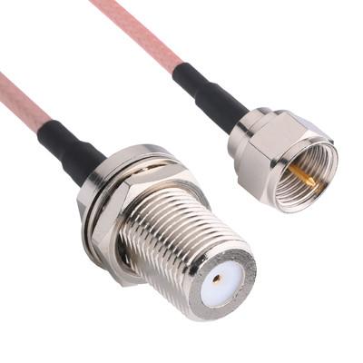 China RG-179 Rf Cable coaxial 75 OHMS TE 5415226-1 a Amphenol Connex 222114-10 ROHS para el uso en el transporte de electricidad en venta