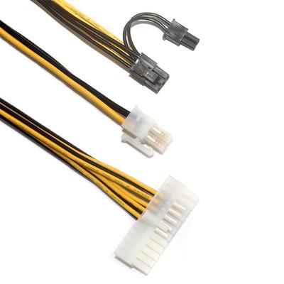 China Conjuntos de cabo do chicote de fios da fonte de alimentação 12V de Molex 39-01-2040 a 39-01-2240 à venda